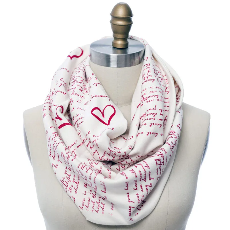 I Carry Your Heart Book Scarf