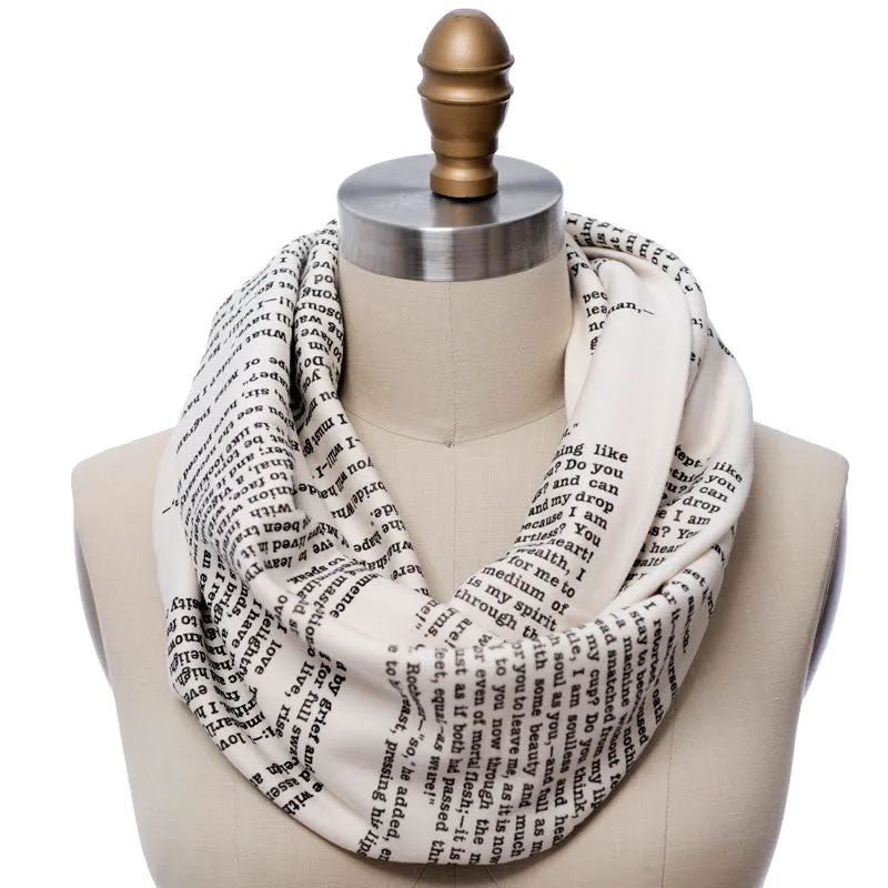 Jane Eyre Book Scarf