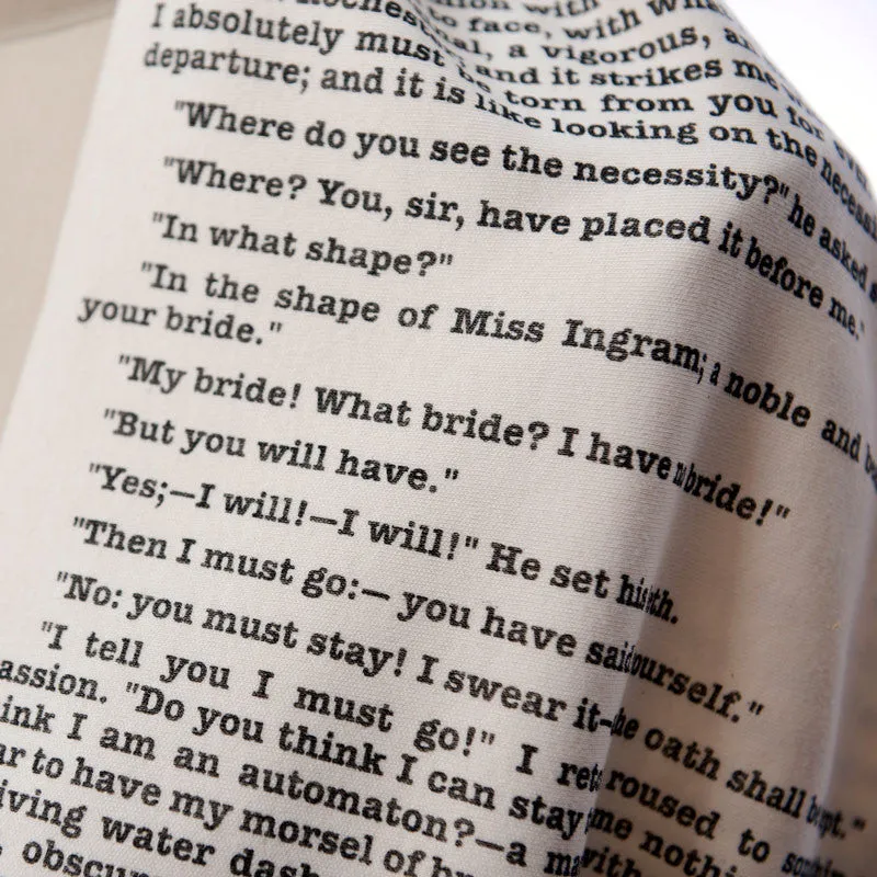 Jane Eyre Book Scarf