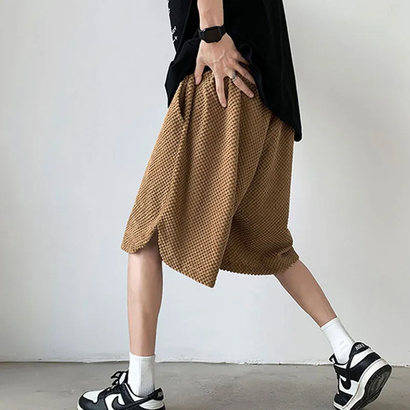 Japanese Retro Brown Shorts