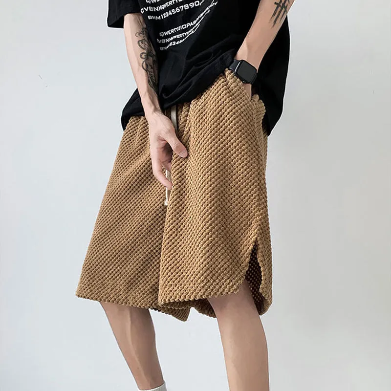 Japanese Retro Brown Shorts