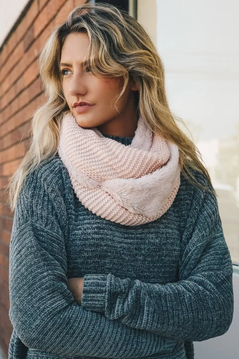 Knit Infinity Scarf