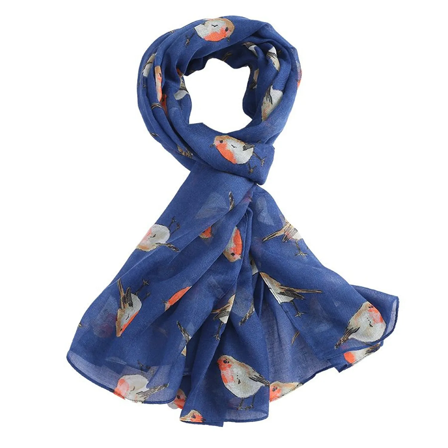 Little Robins Print Scarf