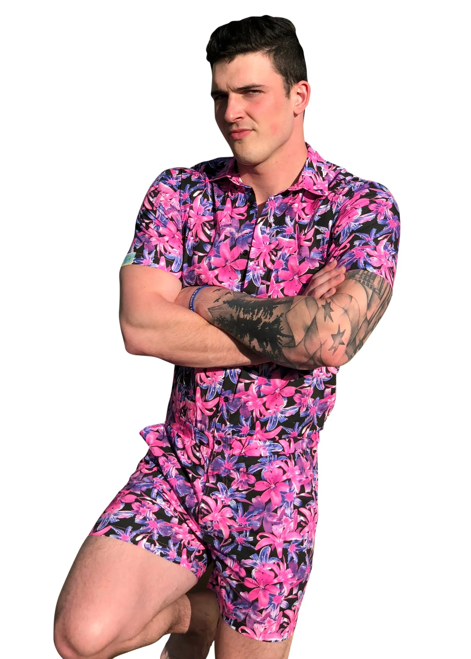 Male Romper - Nightshade