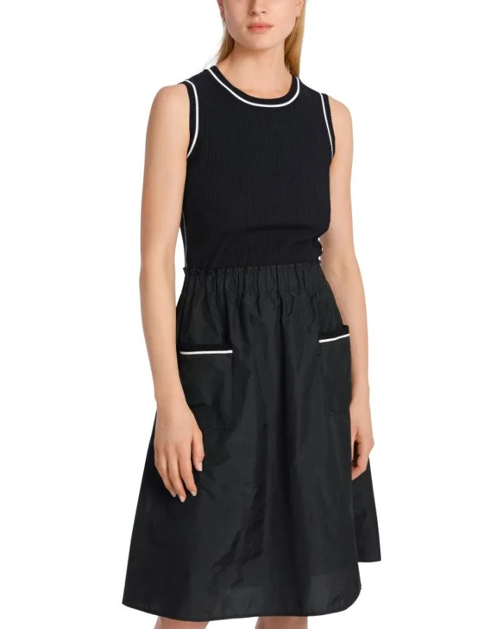 Marc Cain Mix Fabric Sleeveless Dress