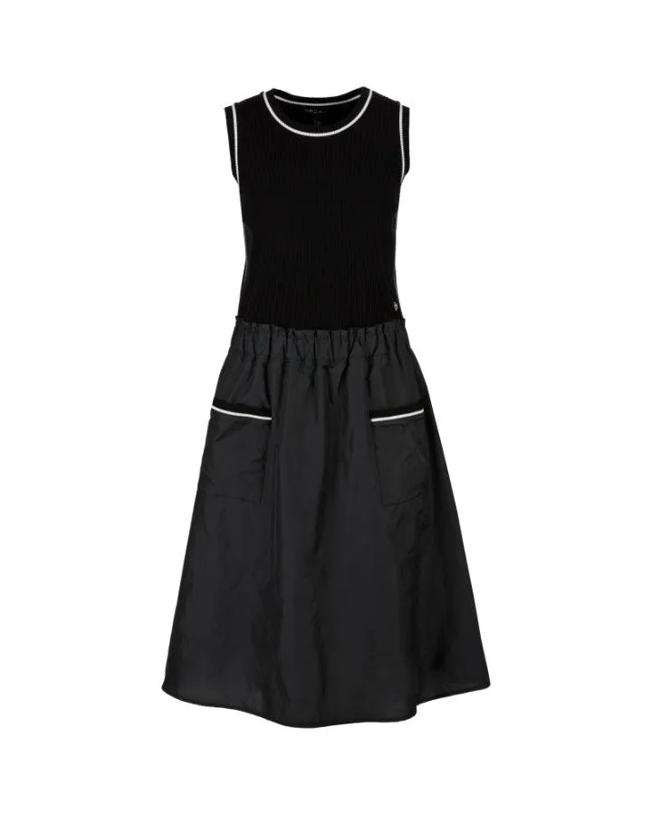 Marc Cain Mix Fabric Sleeveless Dress