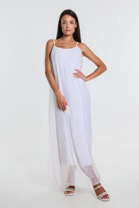 Marla Silk Maxi Dress (DT222)