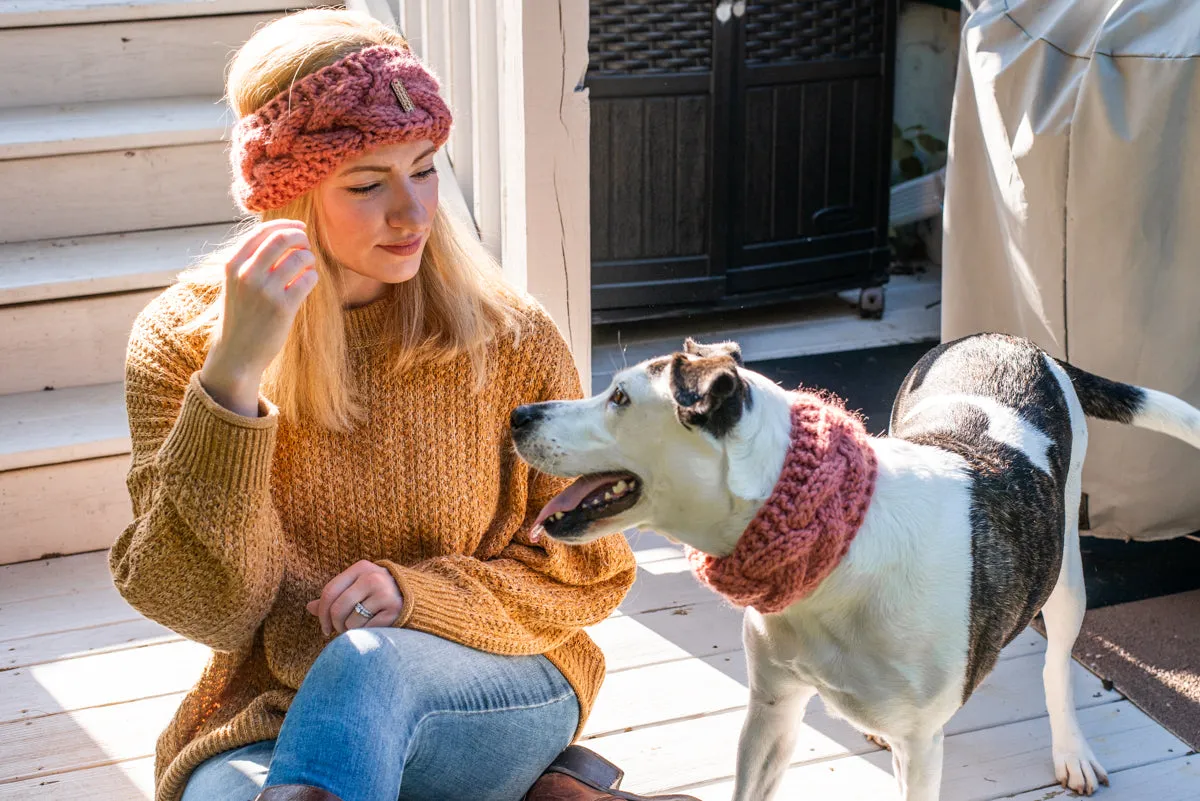 Matching Headband & Cowl Set