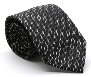 Mens Dads Classic Striped Pattern Business Casual Necktie & Hanky Set C