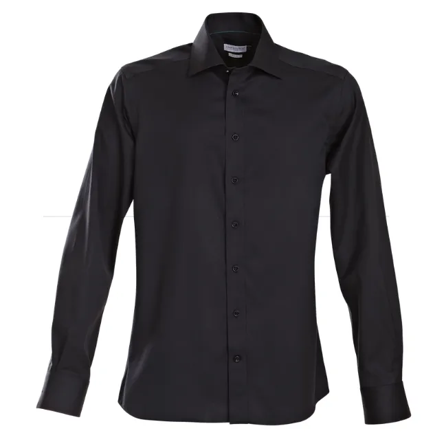 Mens Green Bow, Non-iron, Long Sleeve Shirt