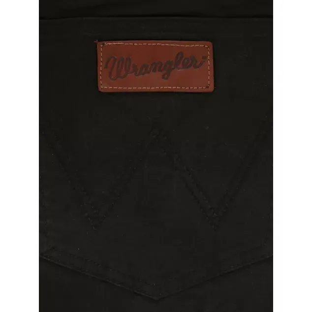 MEN'S WRANGLER RETRO® SLIM FIT STRAIGHT LEG PANT IN BLACK