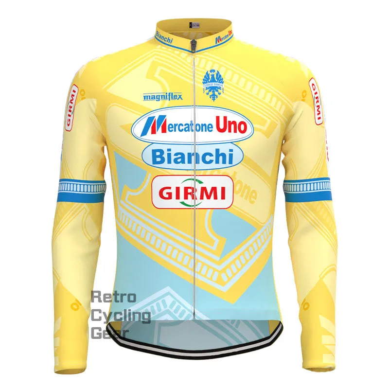 Mercatone Uno Retro Long Sleeve Cycling Kit