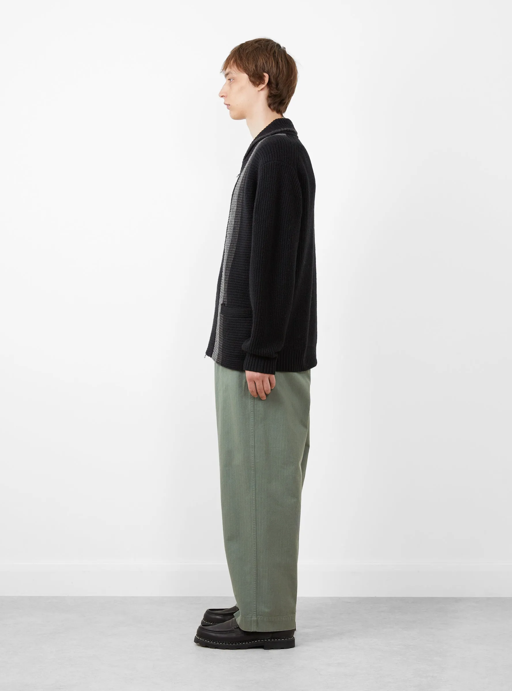 MIL Trousers Herringbone Sage