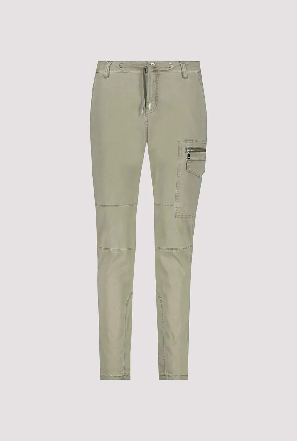 MONARI | Drawstring Trousers in Sage 408385