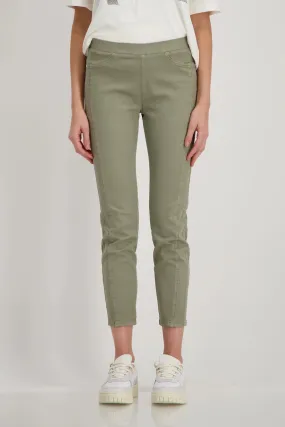 MONARI | Jeggings Trousers in Sage 408411