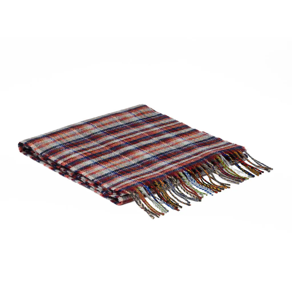 Mulroy Mini Check Lambswool Scarf