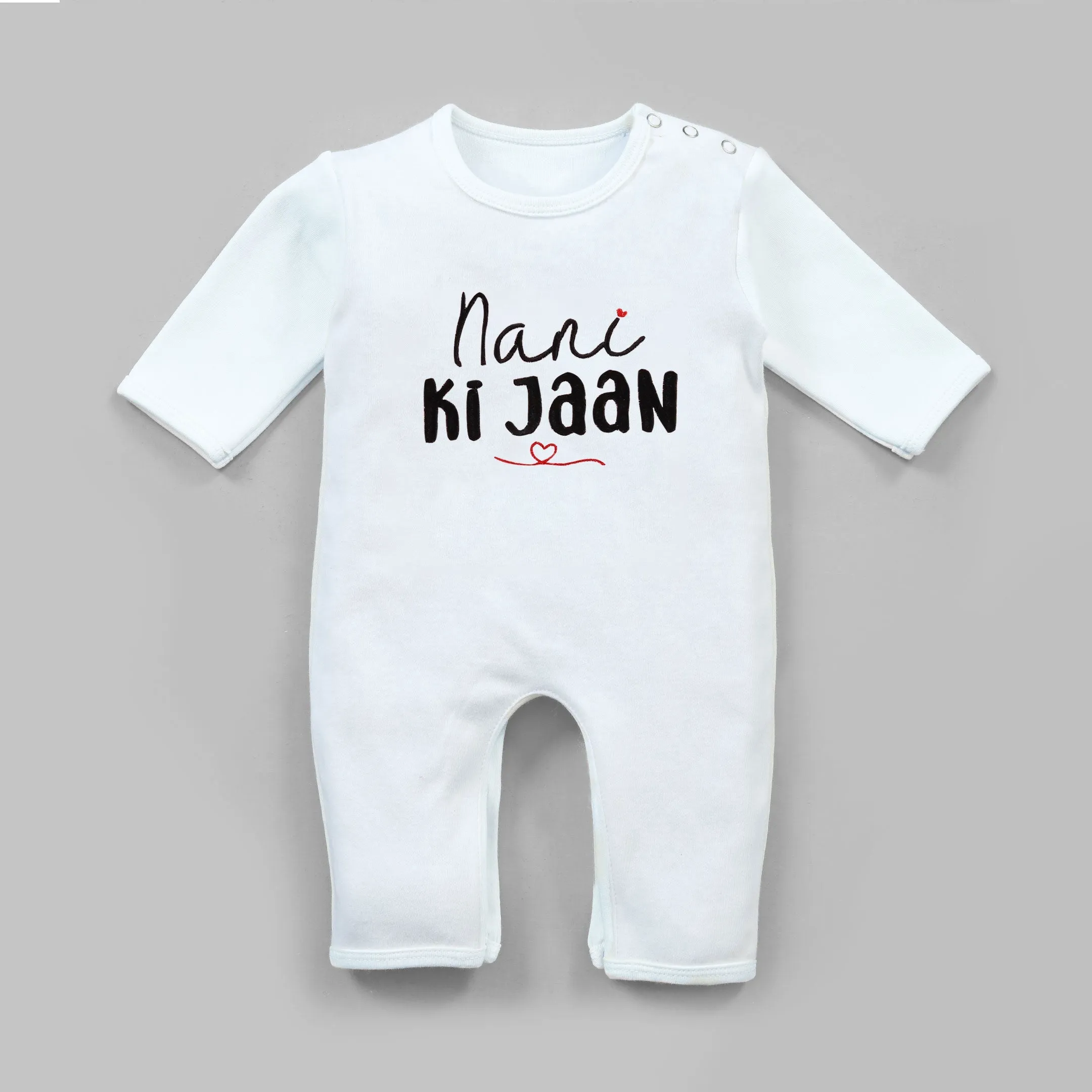 Nani ki Jaan Embroidered Baby Romper