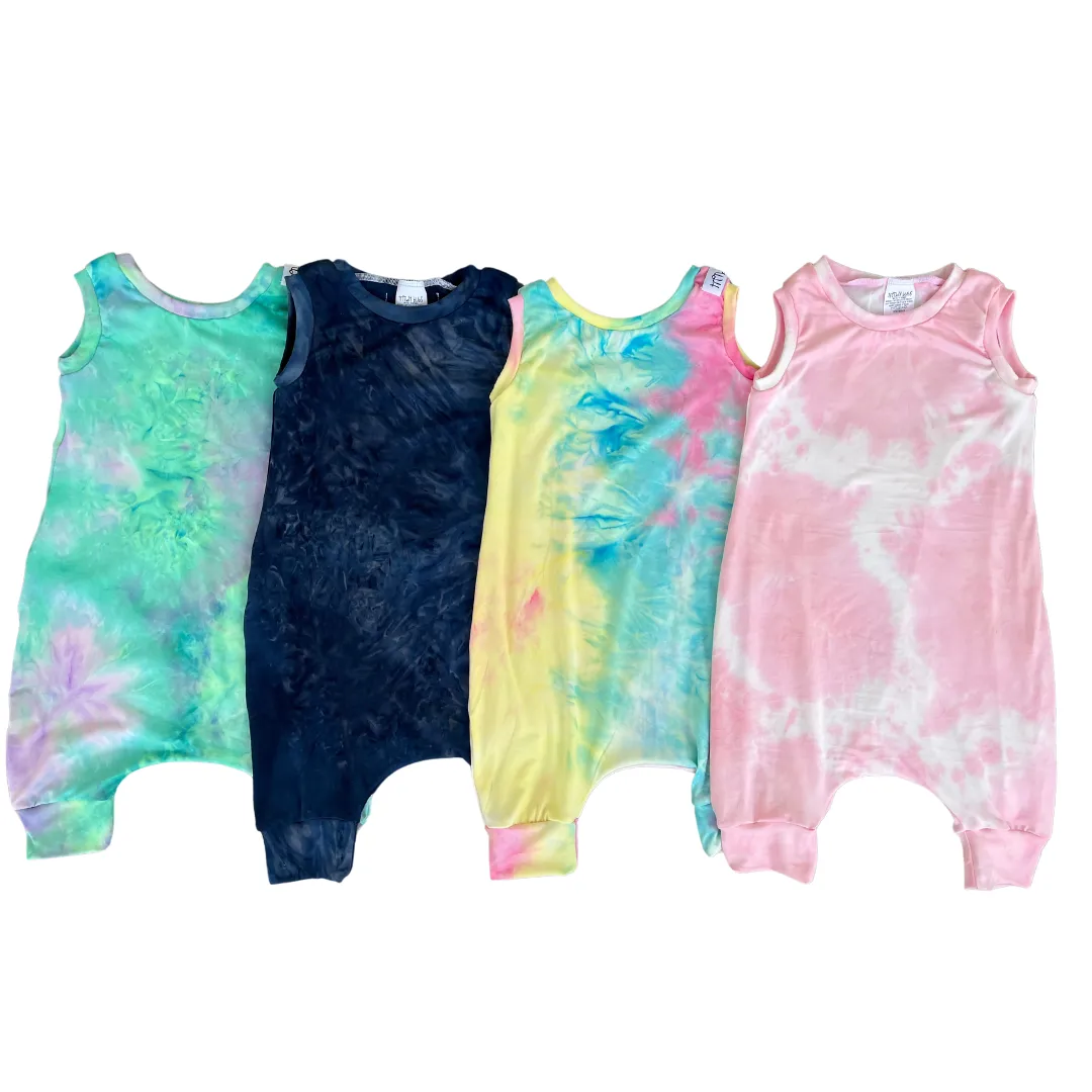 Oh My Tie Dye Romper- New Colors!!