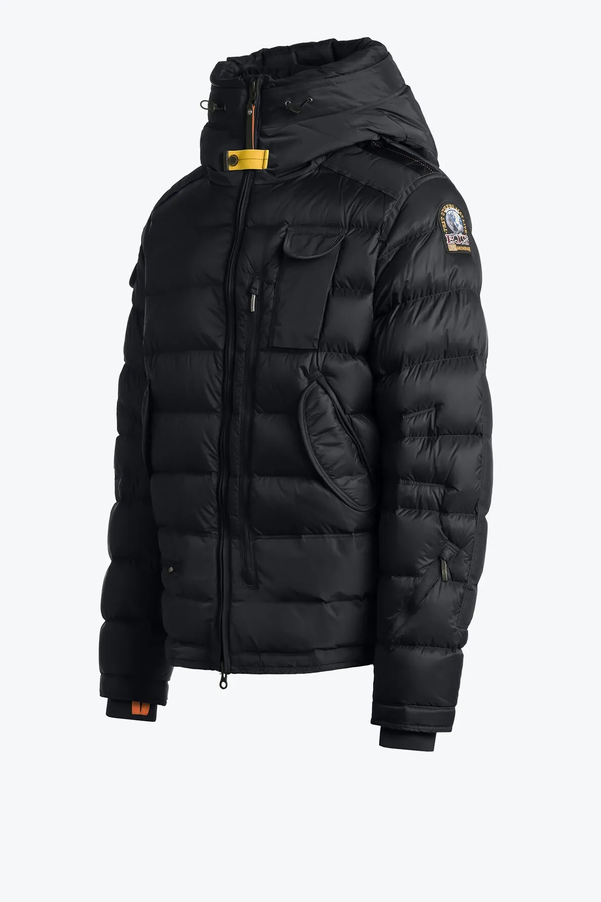 Parajumpers Men's Skimaster Jacket in Black Pencil PMPUFEN01FW22