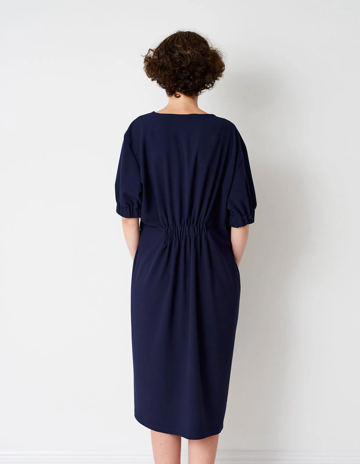 PDF Pattern - Asymmetric Gather Dress | The Makers Atelier