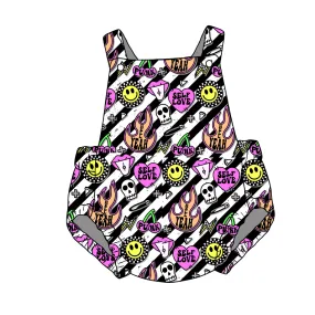 Punk Love Unisex Baby Romper