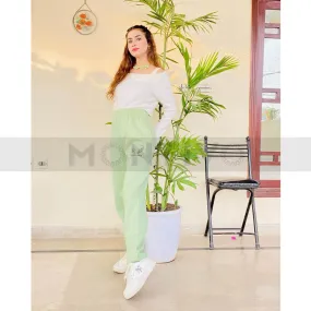 RB Oversized Light Green Trousers