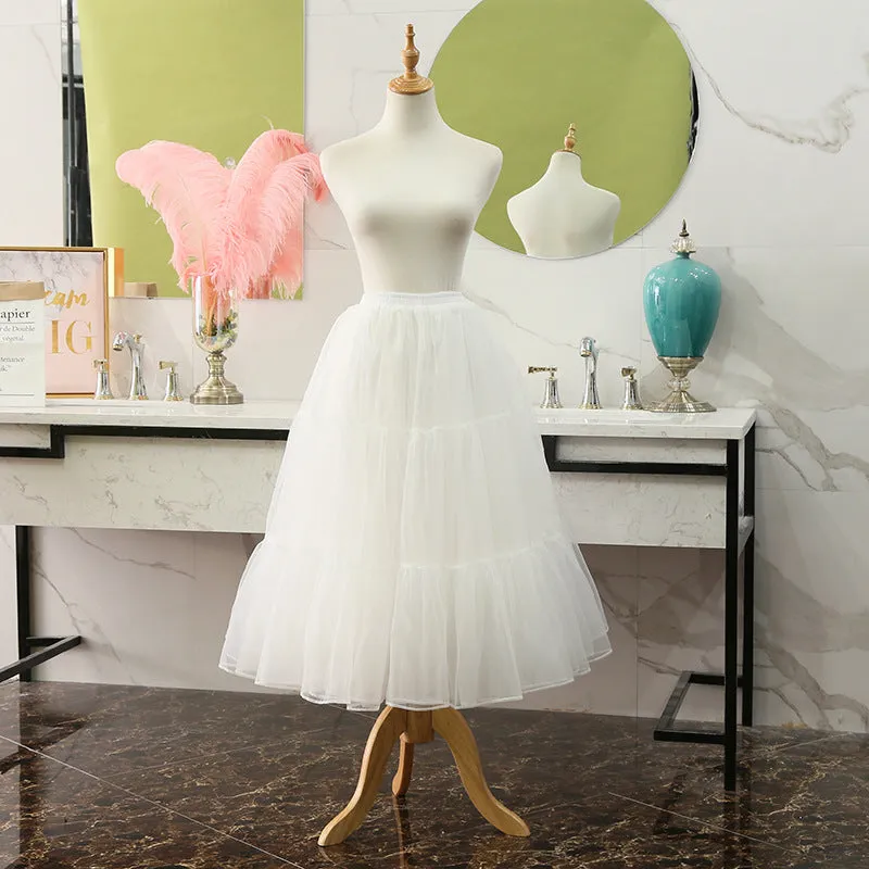 Retro Boneless Petticoat Tutu Petticoat Underskirt