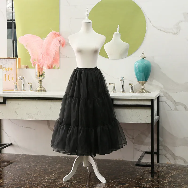 Retro Boneless Petticoat Tutu Petticoat Underskirt