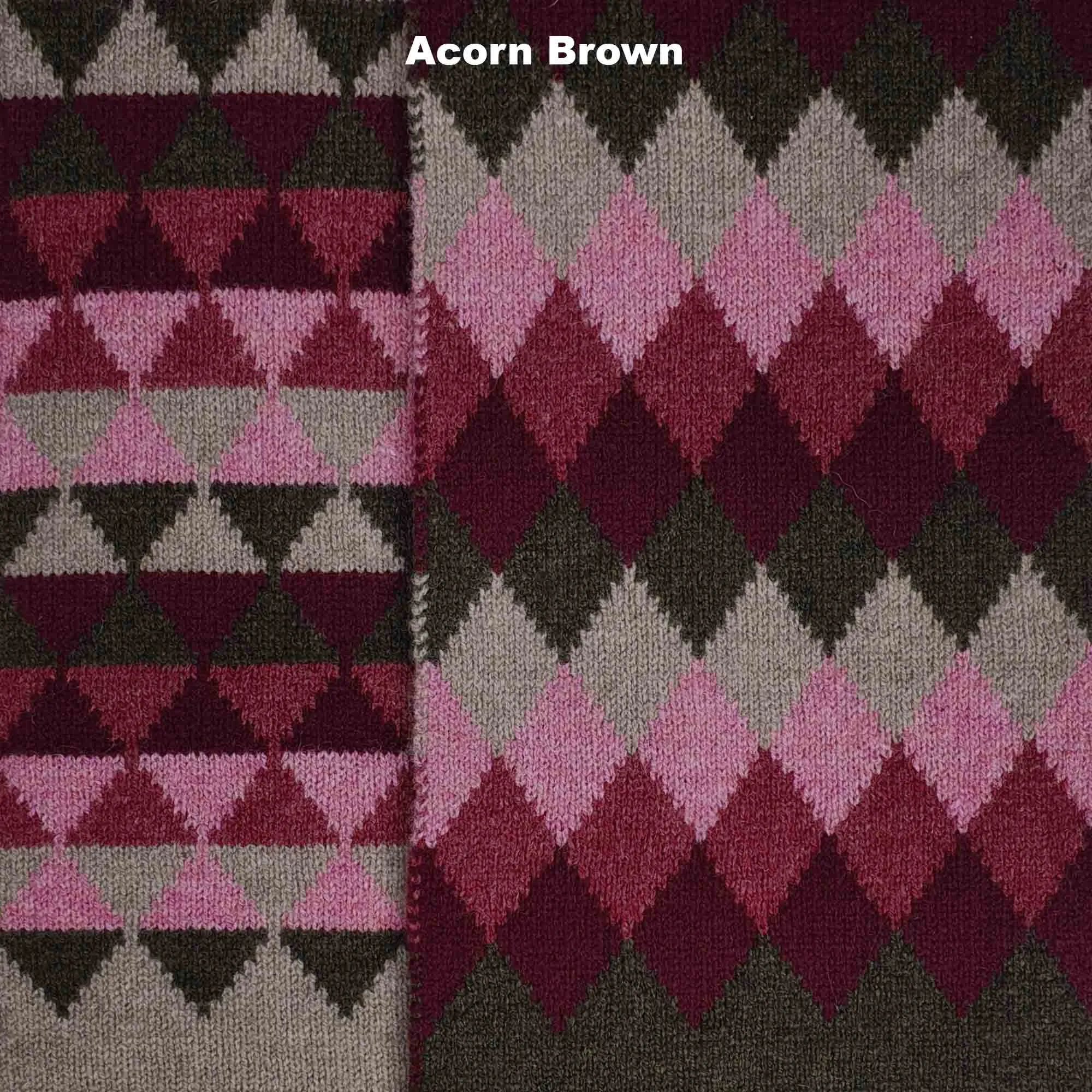 SCARVES - ARGYLISH - PREMIUM AUSTRALIAN LAMBSWOOL