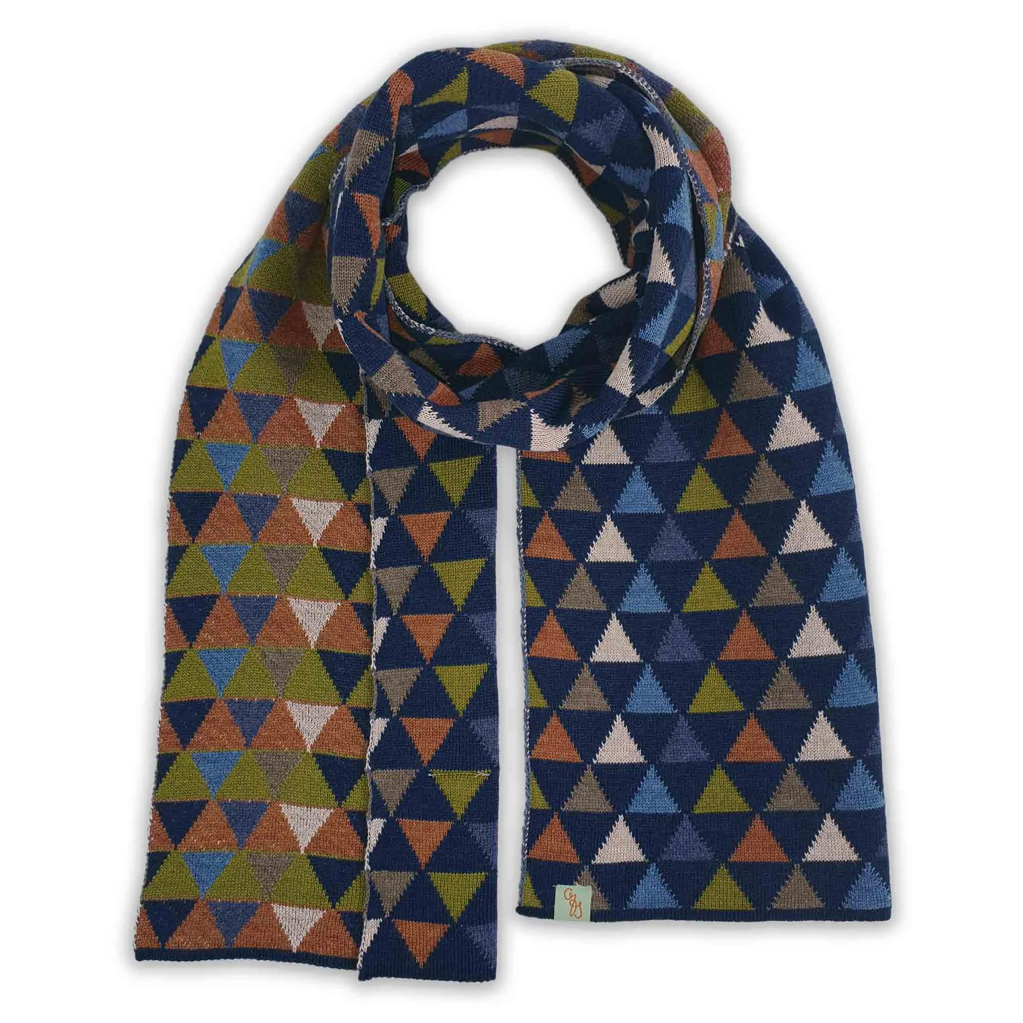 SCARVES - KALEIDOSCOPE - EXTRA FINE MERINO WOOL