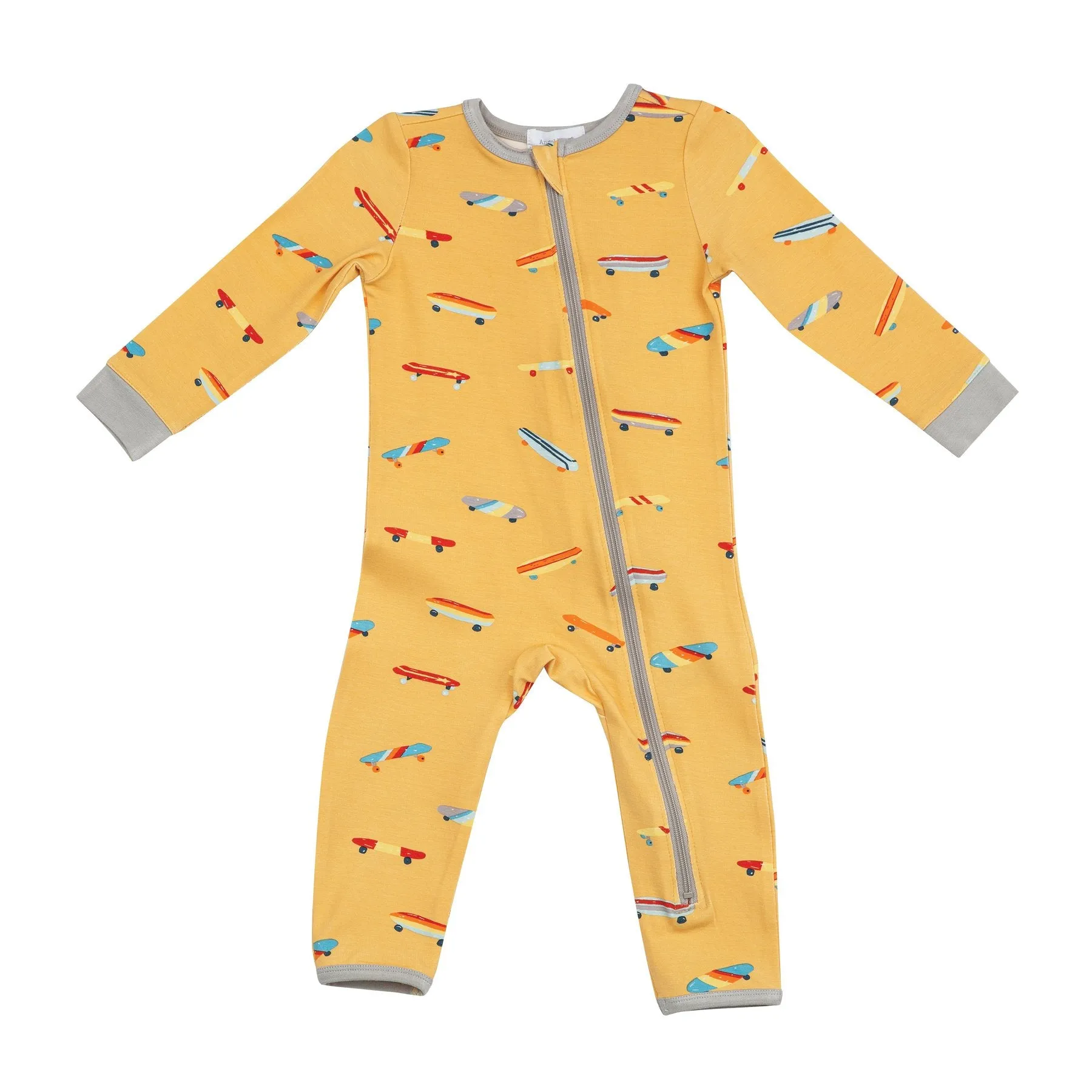 Skateboard Zipper Romper Size 3-6 Months