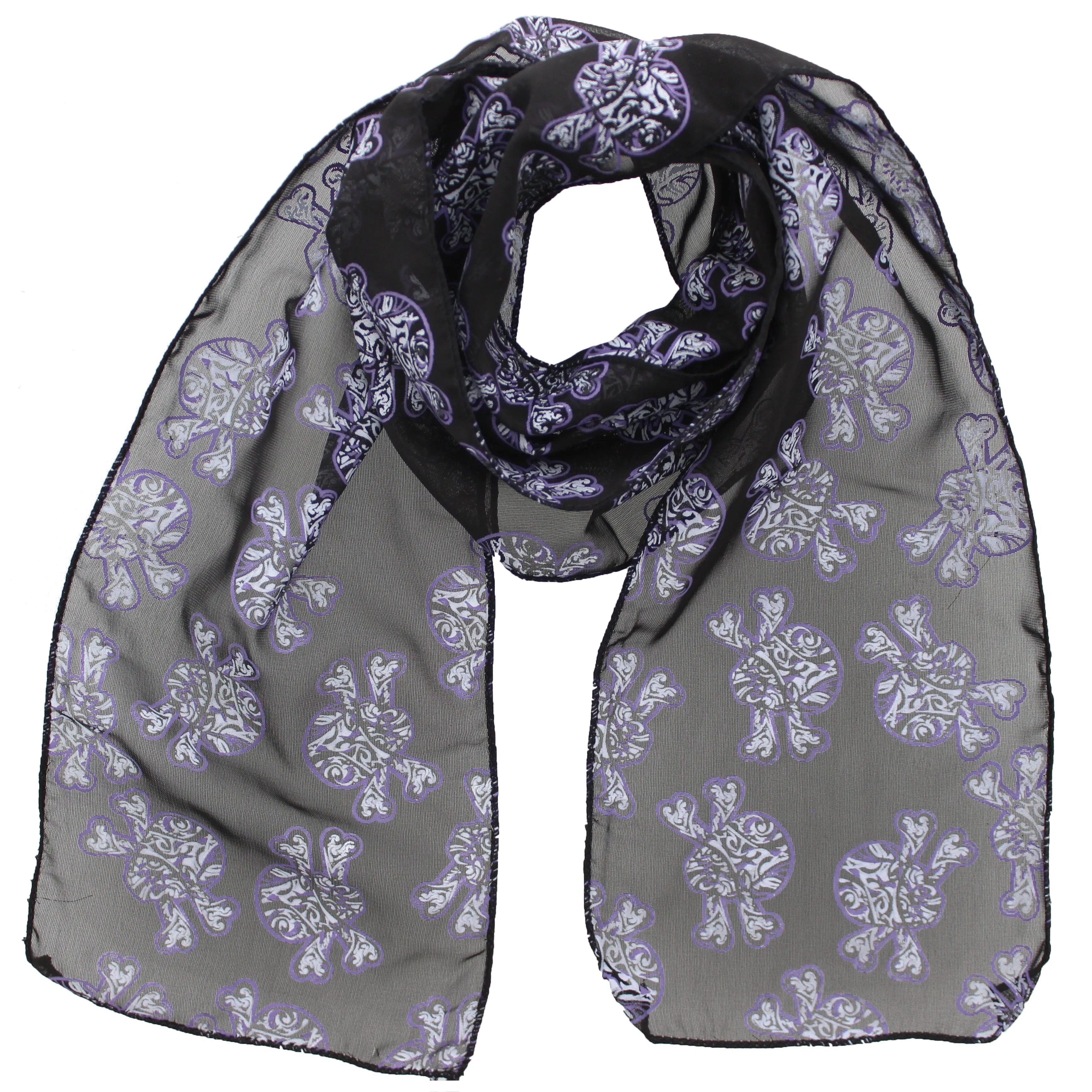 Skull & Crossbones Sash Scarf