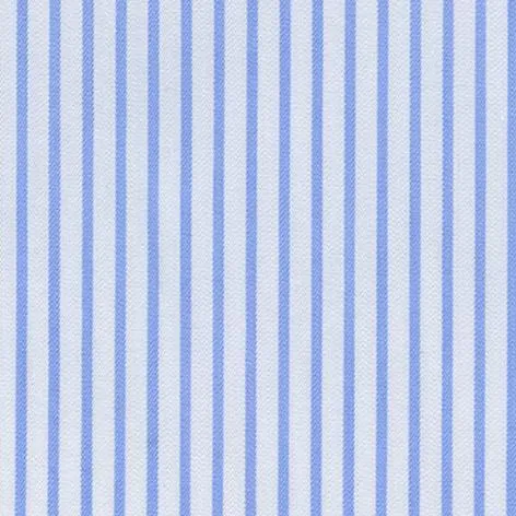 Sky Blue Stripe on White Classic Custom Shirt 100c 70*70 San062a