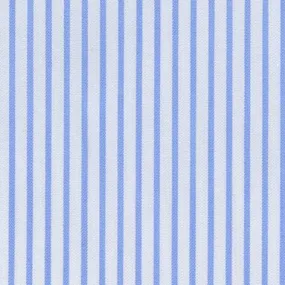 Sky Blue Stripe on White Classic Custom Shirt 100c 70*70 San062a