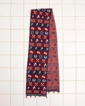 Sporting Jacquard Scarf