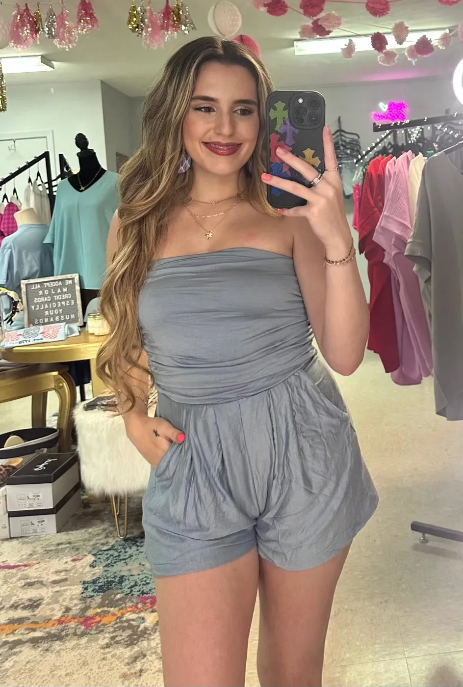 Strapless Wonder Romper