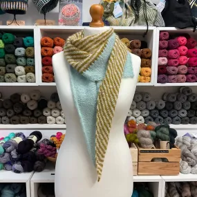 Striped Asymmetrical Scarf Pattern