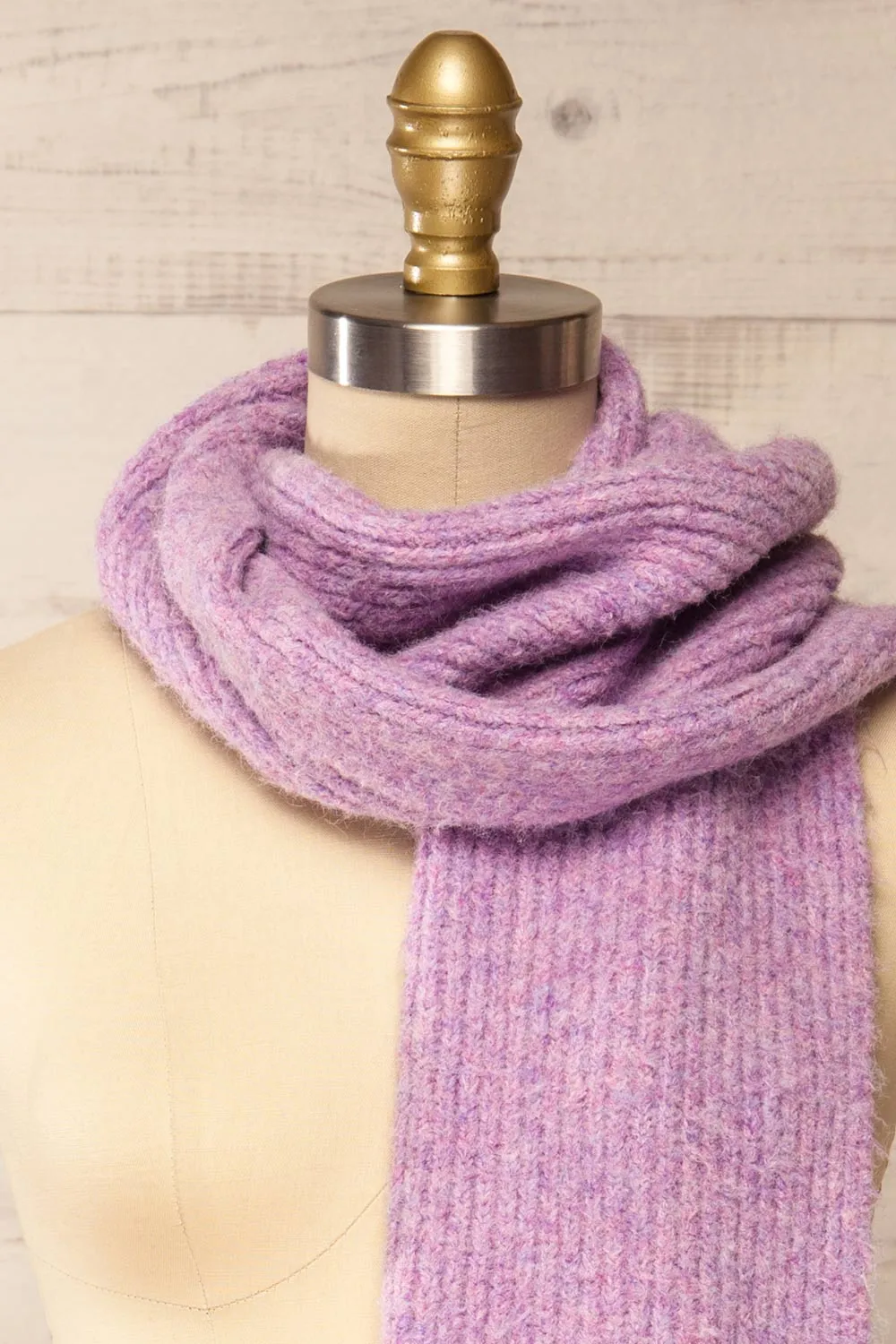 Sunderland Lavender | Soft Knit Scarf