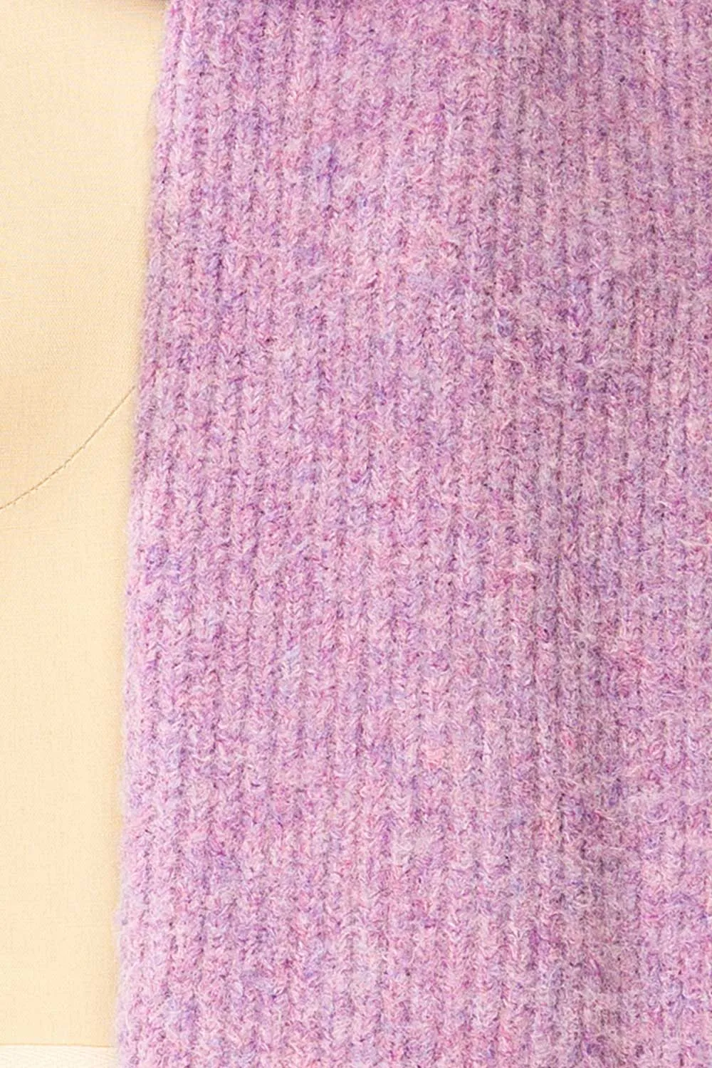 Sunderland Lavender | Soft Knit Scarf