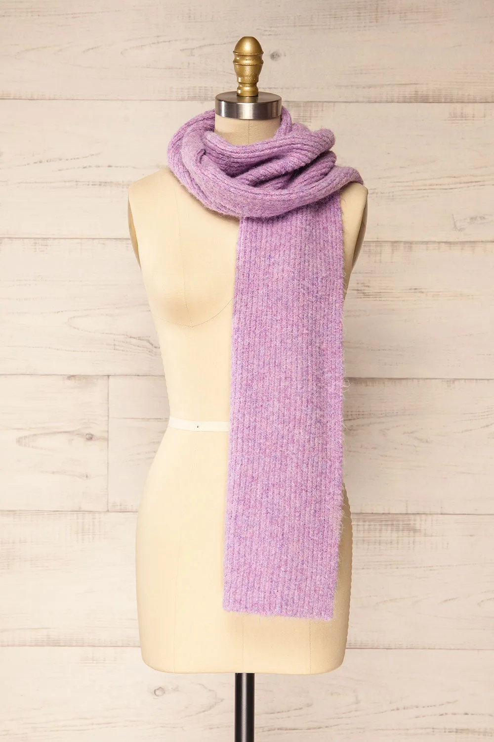 Sunderland Lavender | Soft Knit Scarf