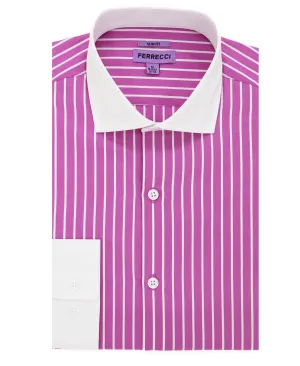 The London Slim Fit Cotton Dress Shirt