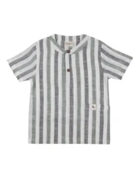 Turtledove Woven Stripe Shirt