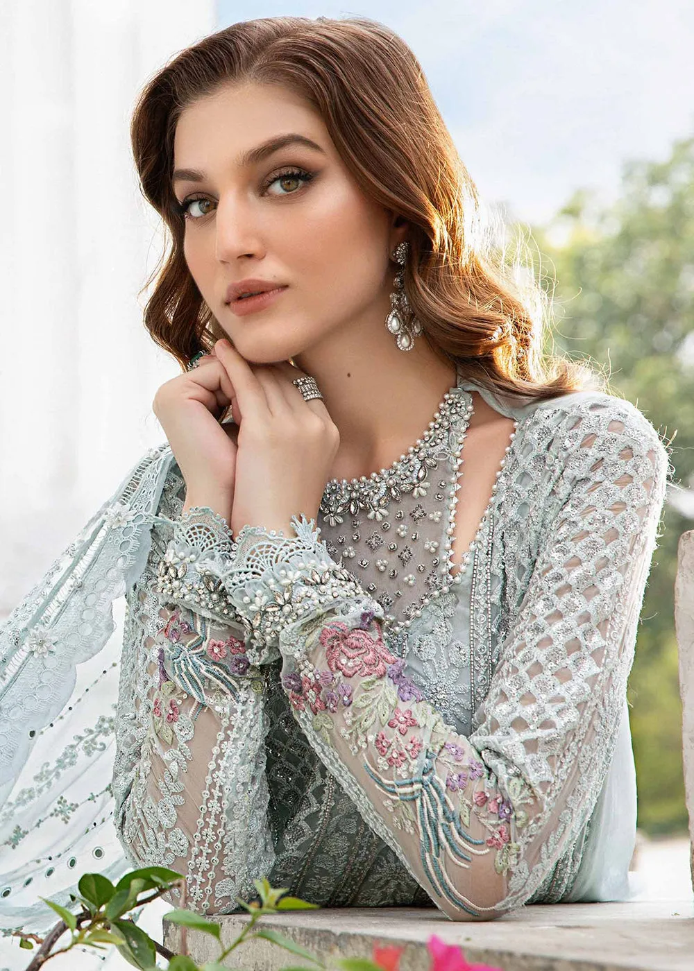 Unstitched Chiffon Formals '24 by Maria B | MPC-24-103