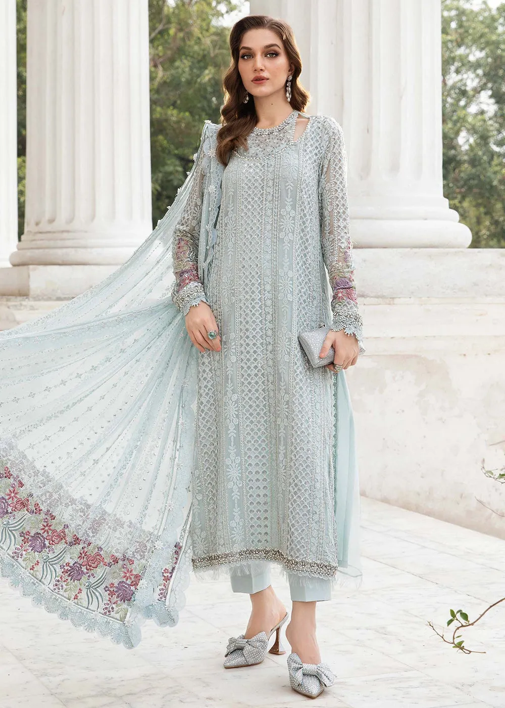 Unstitched Chiffon Formals '24 by Maria B | MPC-24-103