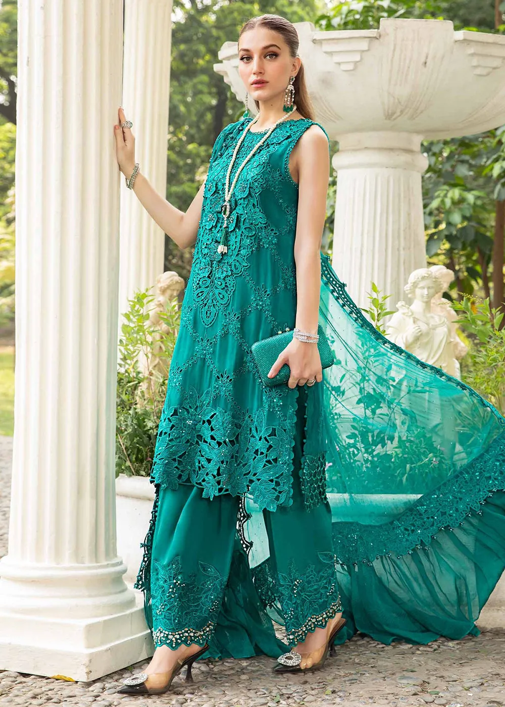 Unstitched Chiffon Formals '24 by Maria B | MPC-24-105