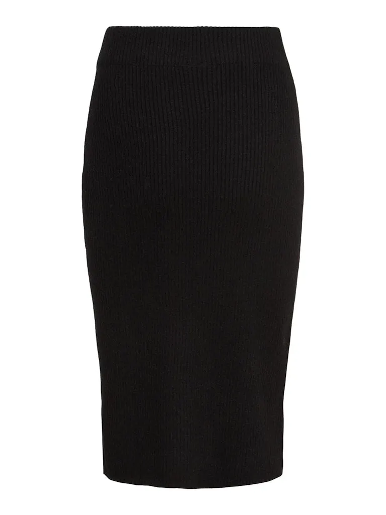 Vila Ril - Strikket pencil skirt