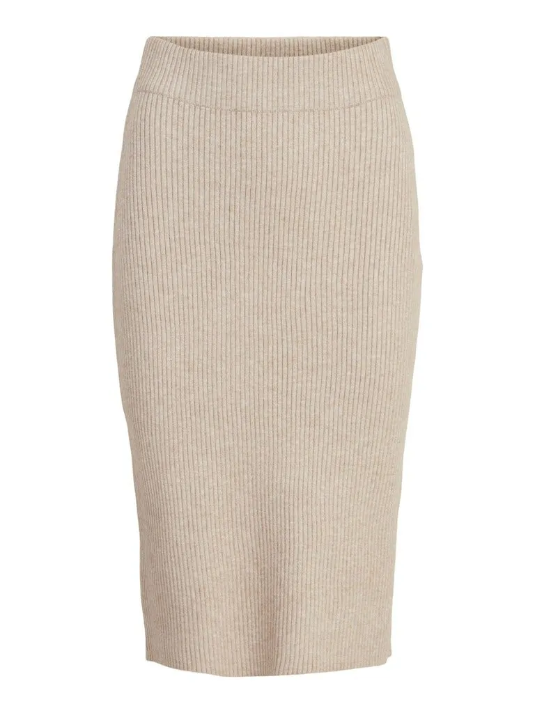 Vila Ril - Strikket pencil skirt