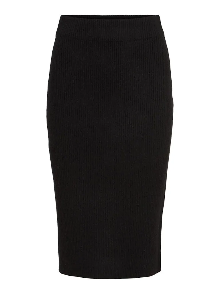 Vila Ril - Strikket pencil skirt