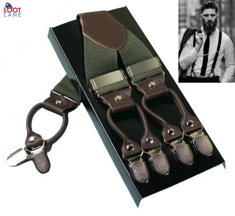 Vintage Suspenders For Men