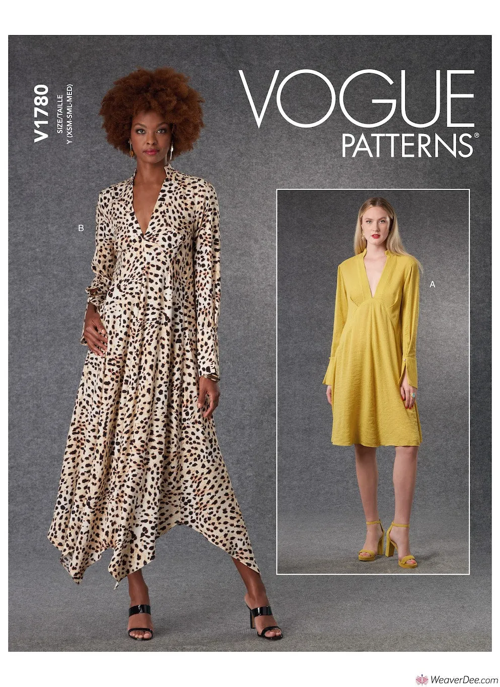 Vogue Pattern V1780 Misses' Dress